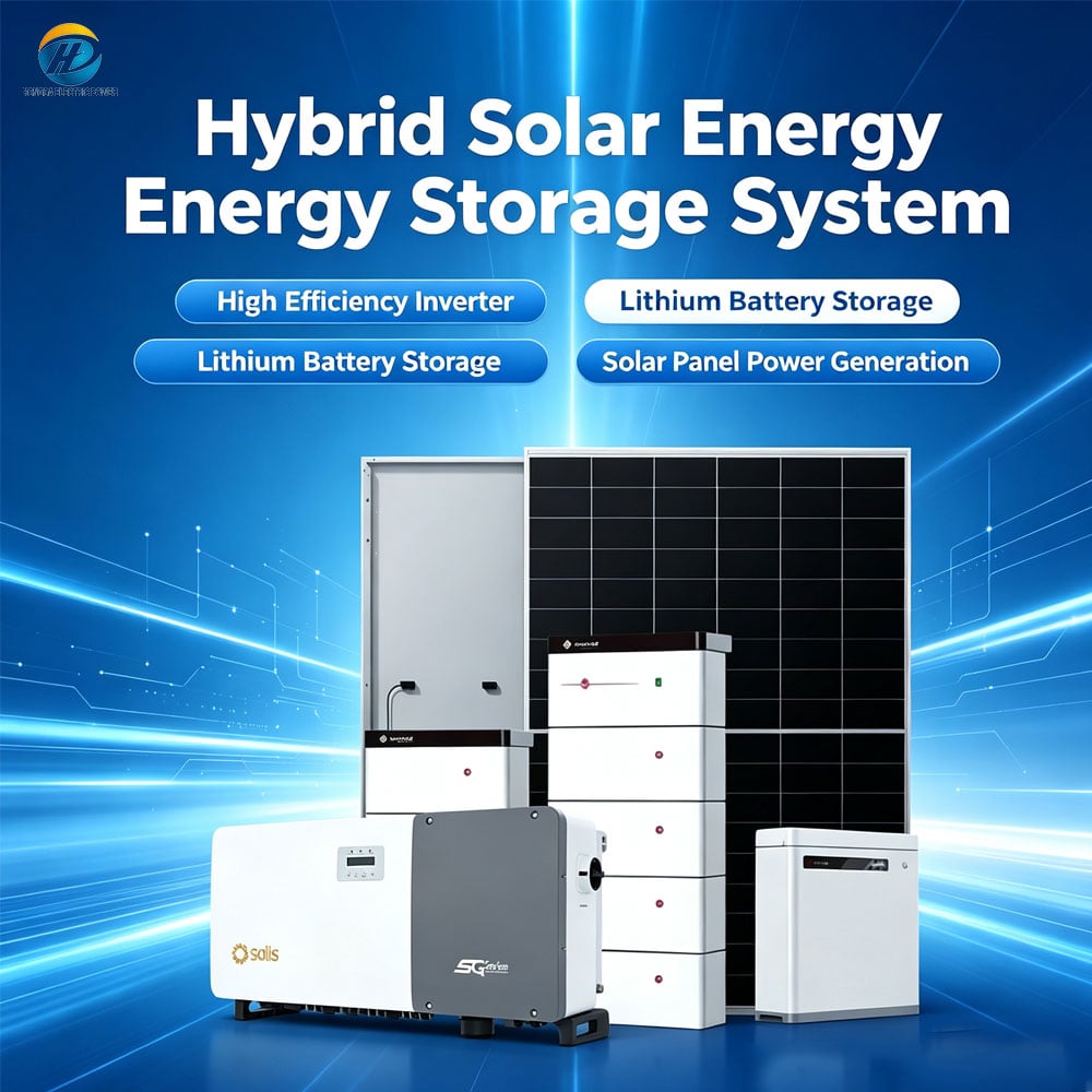 All‑in‑One Solar Energy Storage Device for Home & Commercial Backup Power