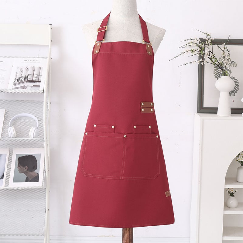 Produse pentru curățat acasă cu siglă personalizată, șorț de bucătar pentru adulți din pânză impermeabilă, potrivit pentru curățenie, gătit și restaurante