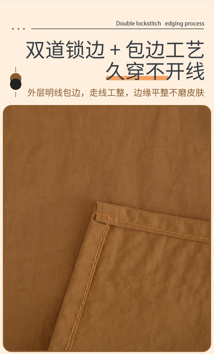 Rompi Apron Berbahan Taslon Tahan Lama dengan Logo Kustom, Tahan Minyak, Tahan Air, dan Tahan Api untuk Dapur serta Rumah Tangga, Rompi dengan Pinggang yang Dapat Disetel