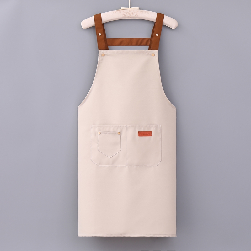 Celemek Dapur dari Bahan Poliester dan Katun dengan Logo Kustom untuk Pembersihan, Memasak, dan Profesi Koki di Restoran bagi Dewasa