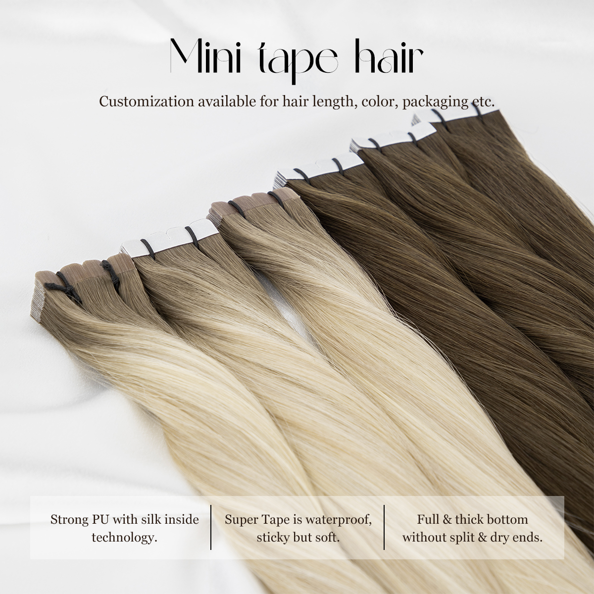 What Makes Tape In Hair Extensions Suitable for Professional Salons?