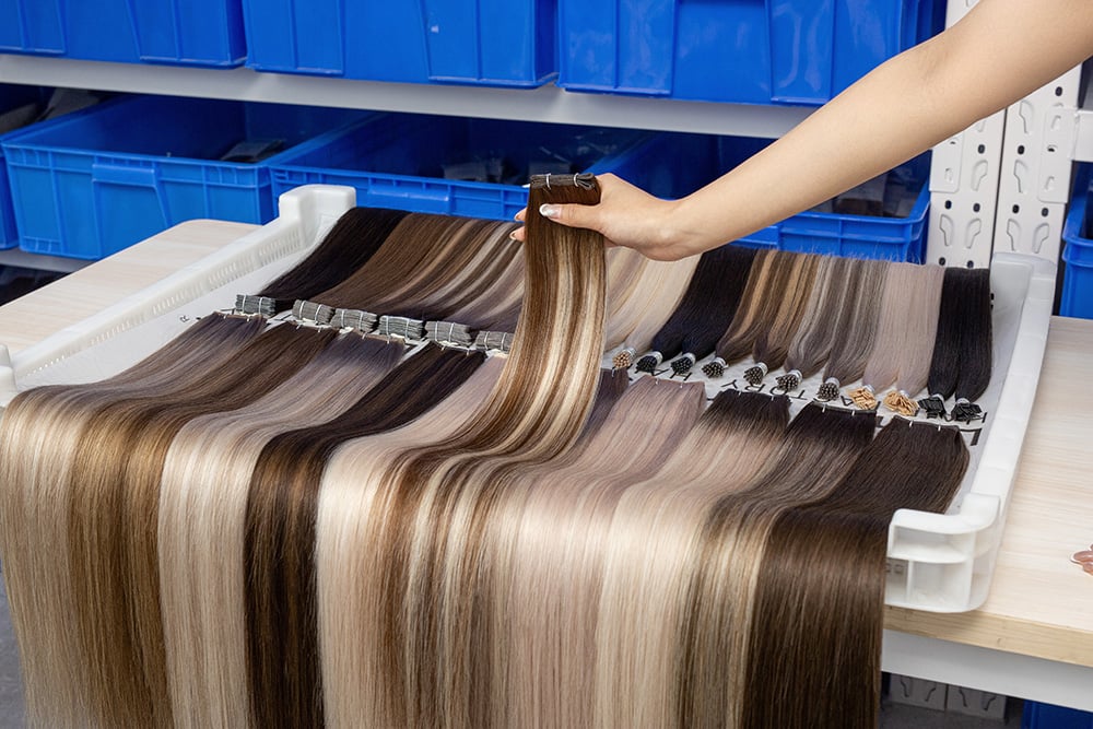 Secure and Comfortable Weft Application Method
