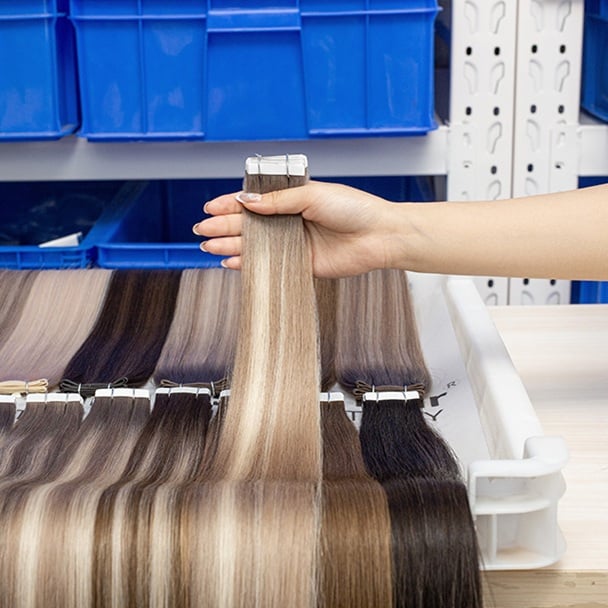 Tape hair