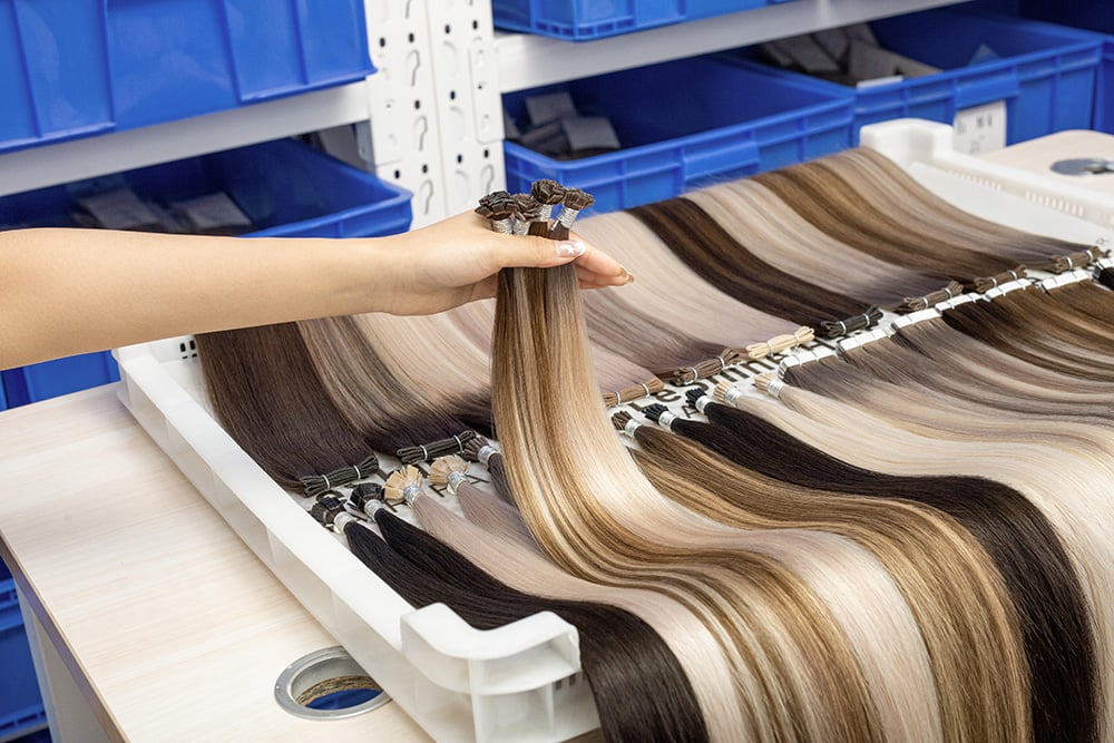 Avansert keratinlimteknologi