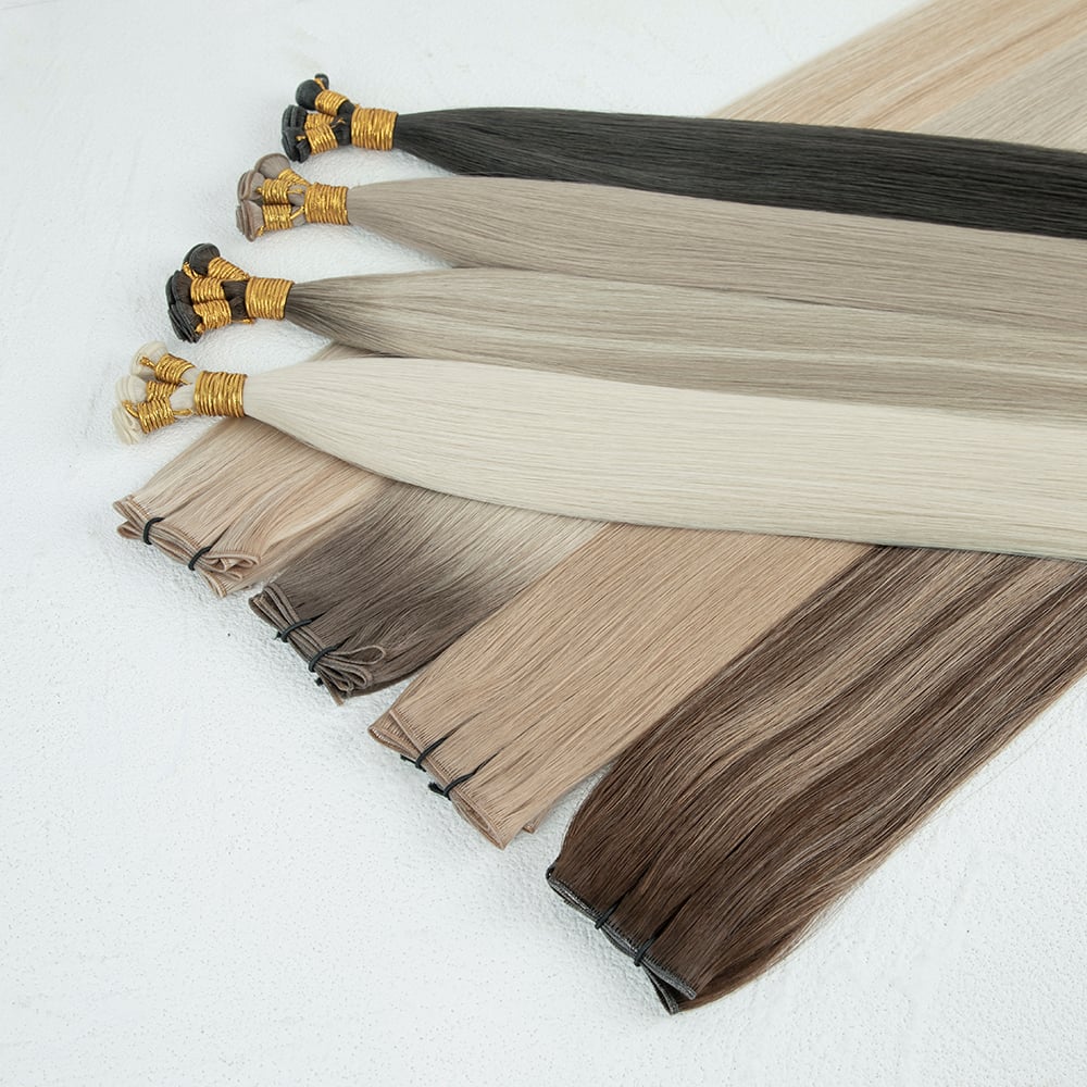 Treoir fógraíochta B2B: Genius Weft i gcomparáid le wefts ceangailte láimhe traidisiúnta