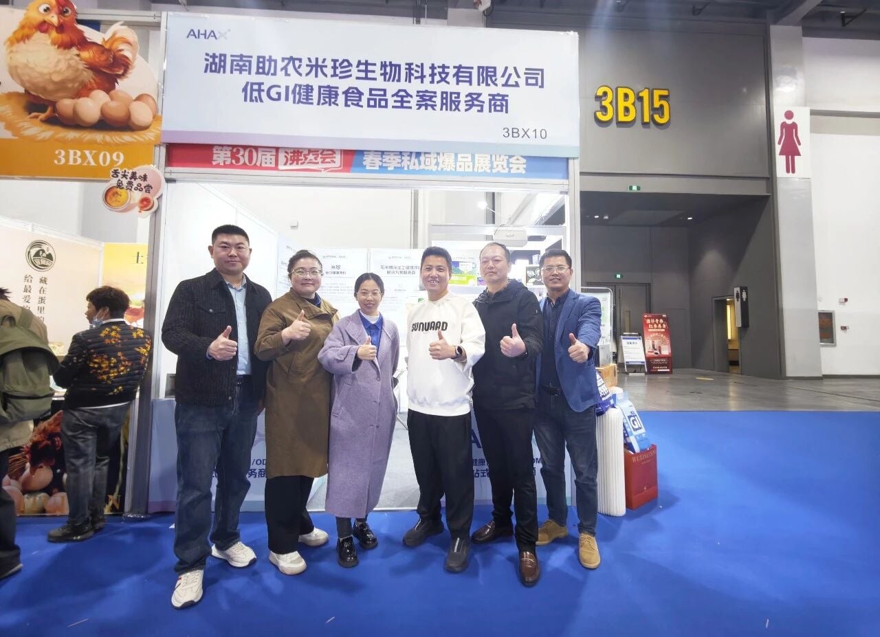 Zhunong Mizhen Biotechnology Debuts at the 30th Hangzhou Feidian Conference, Leading the Private Domain Market with Low-GI Healthy Food Solutions