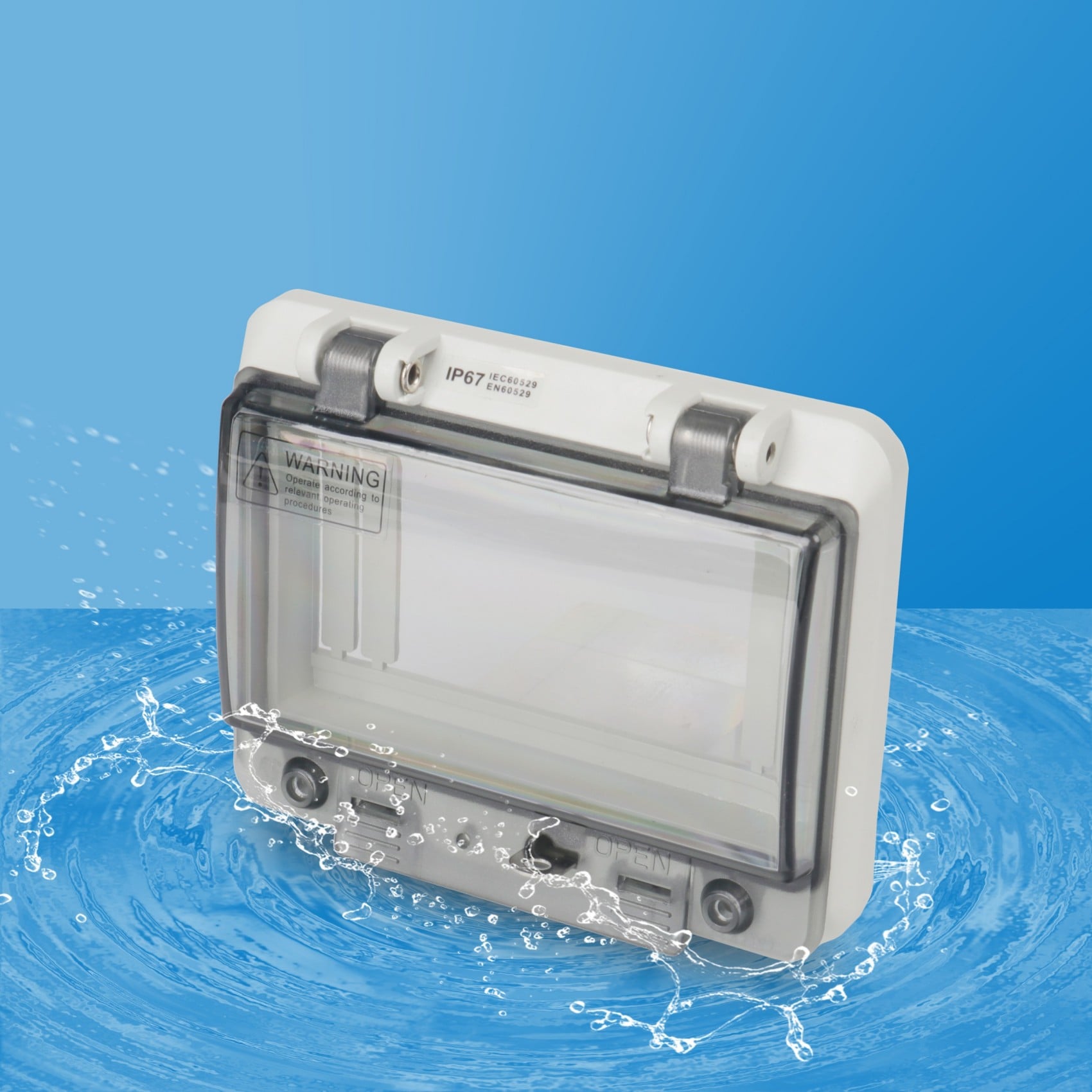 Transparent Contact Protection Window Hood