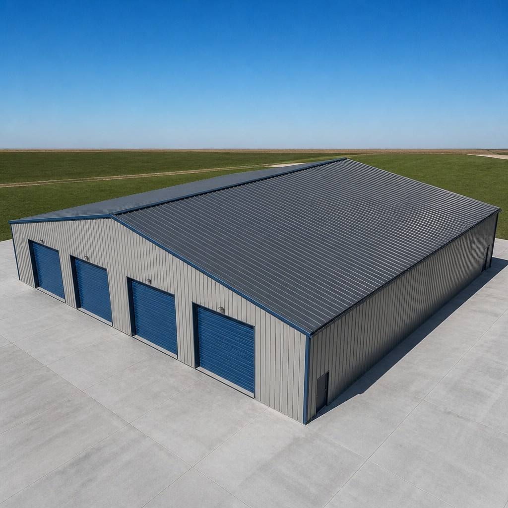 Multi-Bay Steel Warehouse: Flexibility Built In