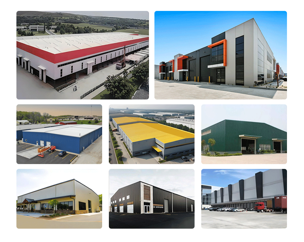 Prefabrik Endüstriyel Çelik Yapı Depo, Çelik Bina