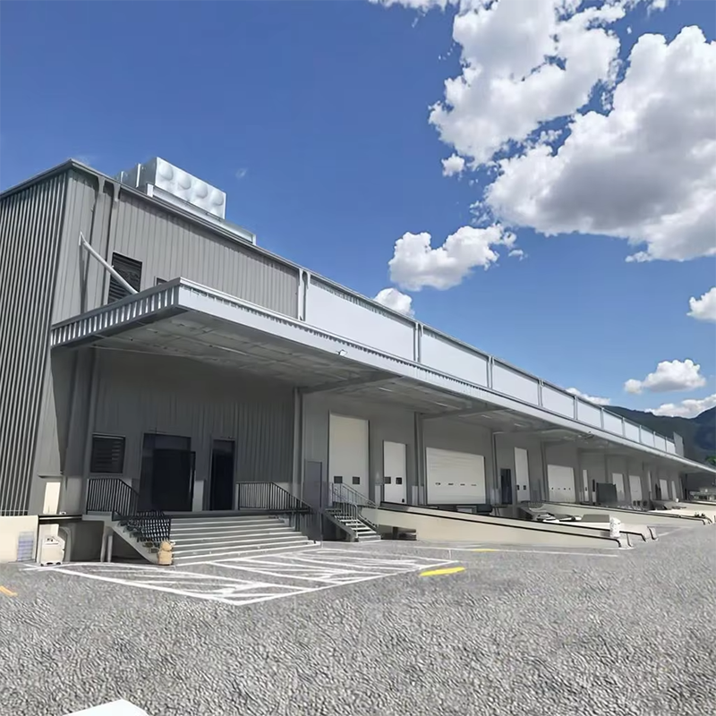 garagem de Celeiro de Dois Andares Estrutura Metálica Pré-Fabricada Edifício Metálico Kit de Construção Pré-Fabricada Estrutura Metálica Pré-Fabricada
