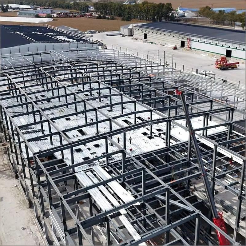 High Quality Competitive Price Metal Structural Steel I Beam Price Per Ton Steel Structure Factorywarehouse
