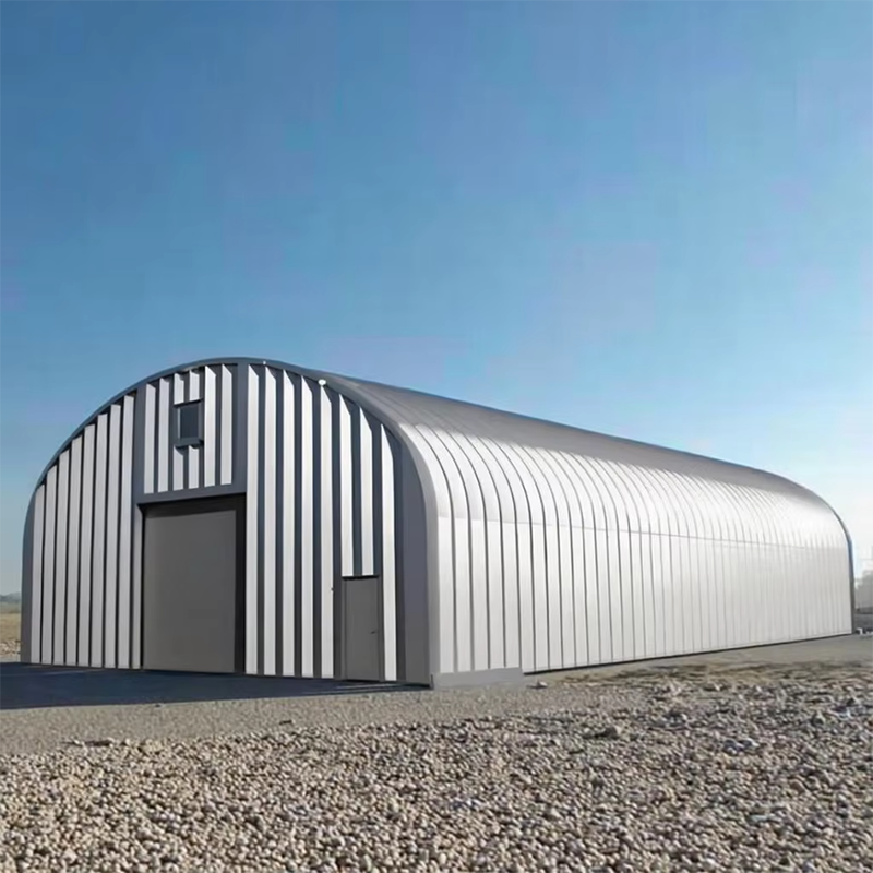 Tesouras Metálicas para Telhado de Armazém Agrícola Construção de Galpão Metálico Edifício Durável de Armazenamento em Aço