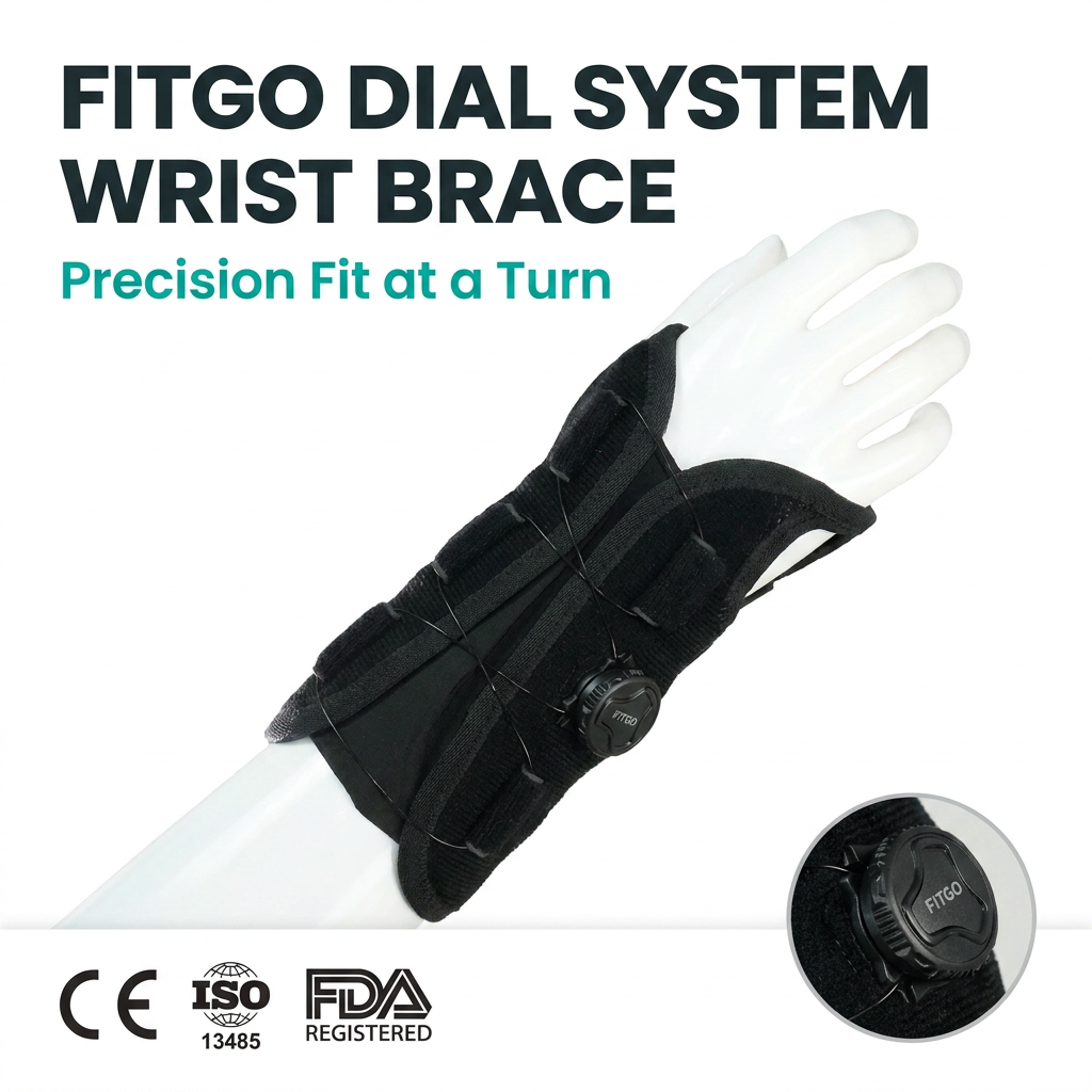 Fitgo Dial-systeem polsbrace