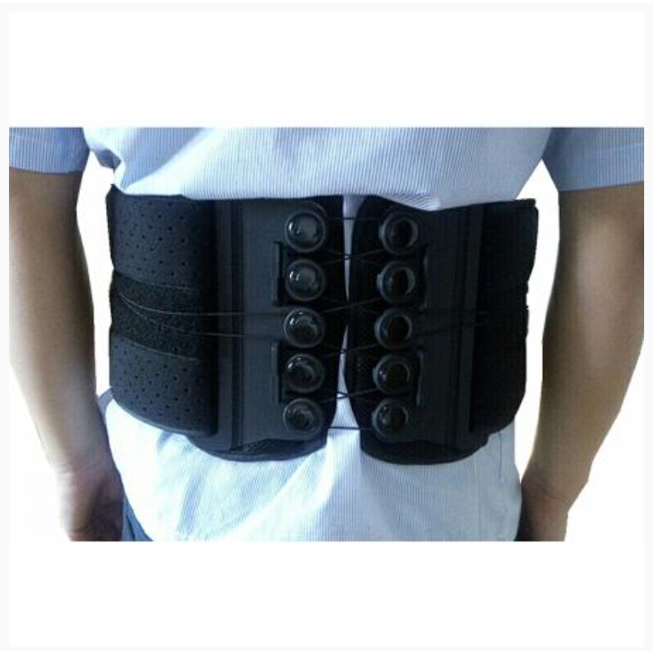 Verstelbare lumbosacrale rugbrace met LSO-mechanisme en rugriemen, hoogte 8 of 10 inch