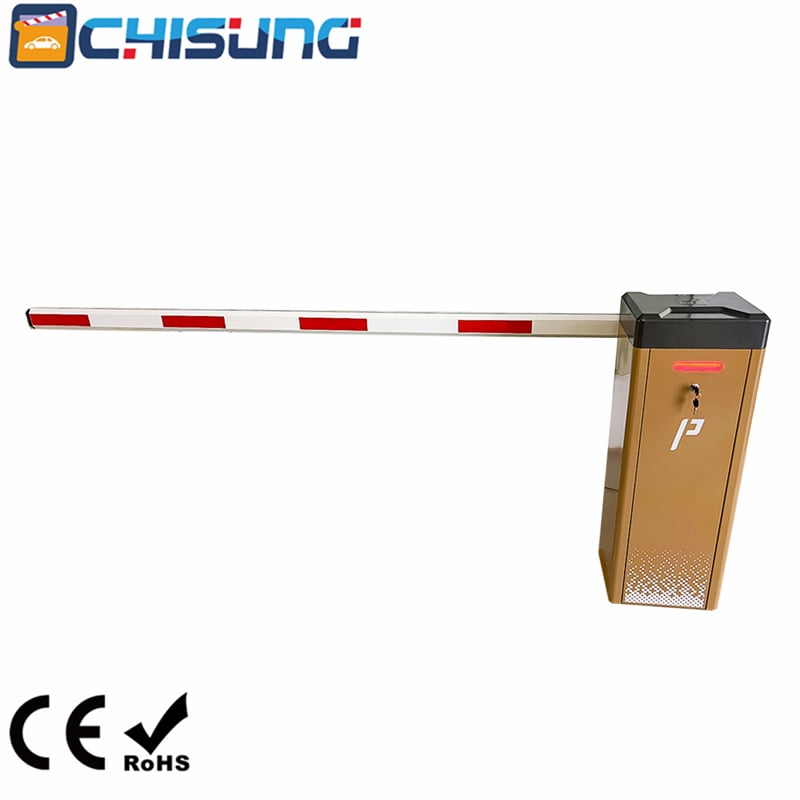 CHISUNG CSKL07 DC24V Servo Planetary Fast Barrier Gate | 0.6s Ultra Fast Opening Max 4m Boom 100% Continuous Duty Toll Station Vehicle Access Boom Barrier