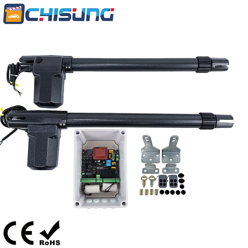 CHISUNG CSSGO-10 Smart Expandable Swing Gate Opener for Villa & Factory with AC Motor & Remote Control