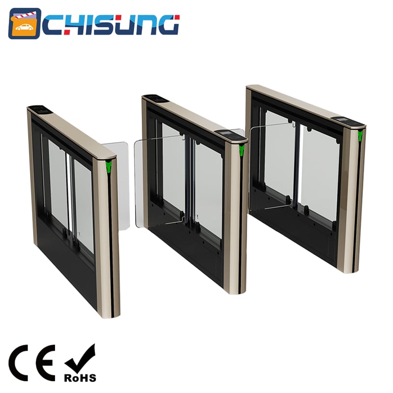 TD211 Speed Swing Gate for High-end Indoor Venues Self-developed Motor Cold-rolled Steel Sheet Housing Aluminum alloy Mechanism