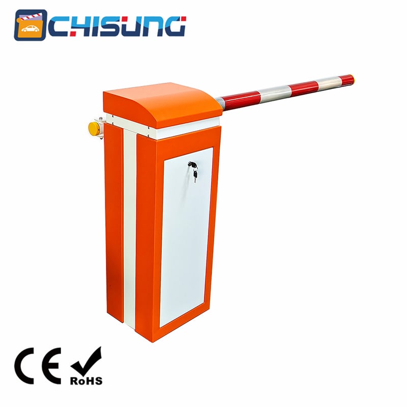 CSKL04 3m Carbon Fiber Automatic Parking Barrier Gate 0.6S IP44 Heavy Duty for Toll Station & Parking Lot