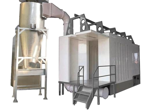 Semi-Automatic Powder Coating Line for Metals Parts