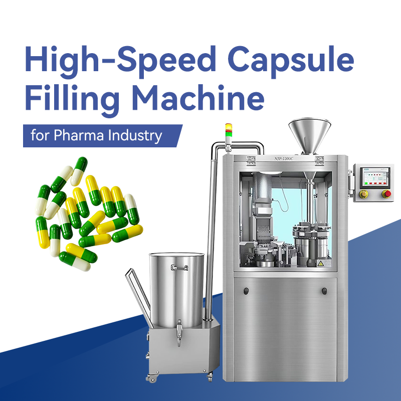 Streamline Production: High-Speed Capsule Filling Machine for Pharma Industry