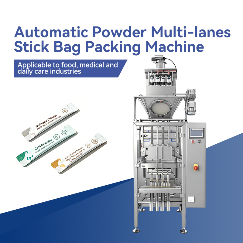 Automatic Powder Multi-lanes Stick Bag Packing Machine 