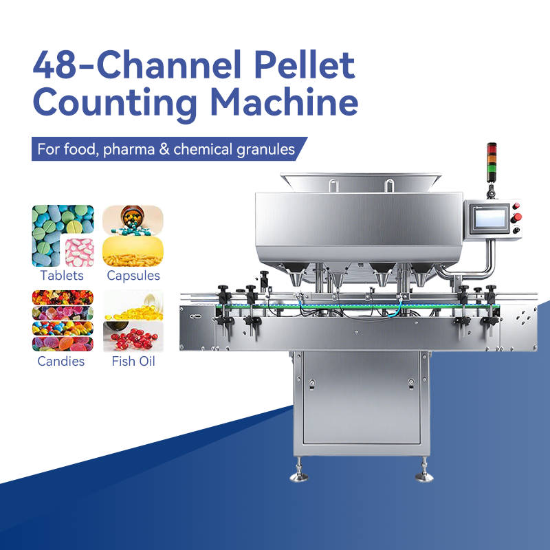 48C High-Speed Automatic Counting Machine for Tablets, Capsules & Small Parts
