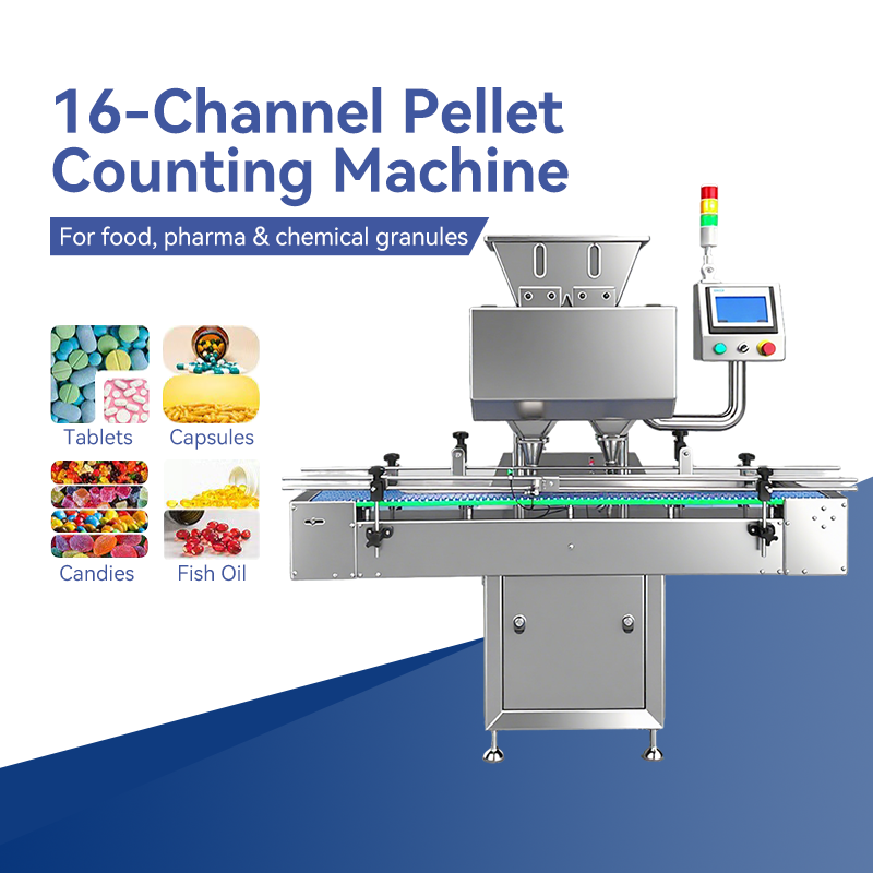16C High-Speed Automatic Counting Machine for Tablets, Capsules & Small Parts