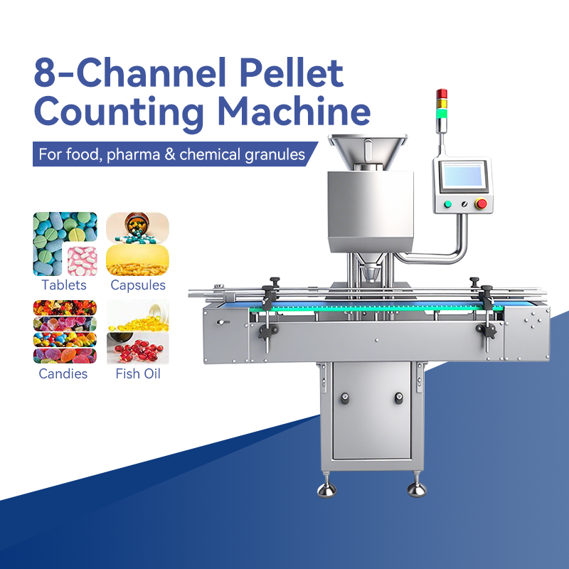 8C High-Speed Automatic Counting Machine for Tablets, Capsules & Small Parts