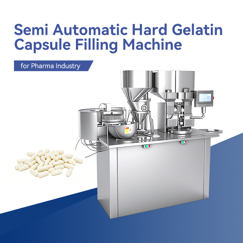 Streamline Production: High-Speed Capsule Filling Machine for Pharma Industry