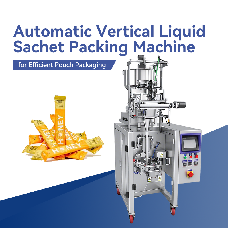 Automatic Vertical Liquid Sachet Packing Machine for Efficient Pouch Packaging