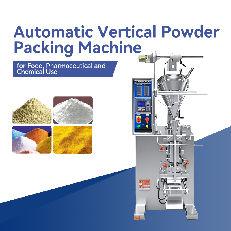 Automatic Vertical Powder Packing Machine for Food, Pharmaceutical and Chemical Use