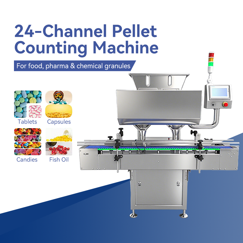 24C High-Speed Automatic Counting Machine for Tablets, Capsules & Small Parts