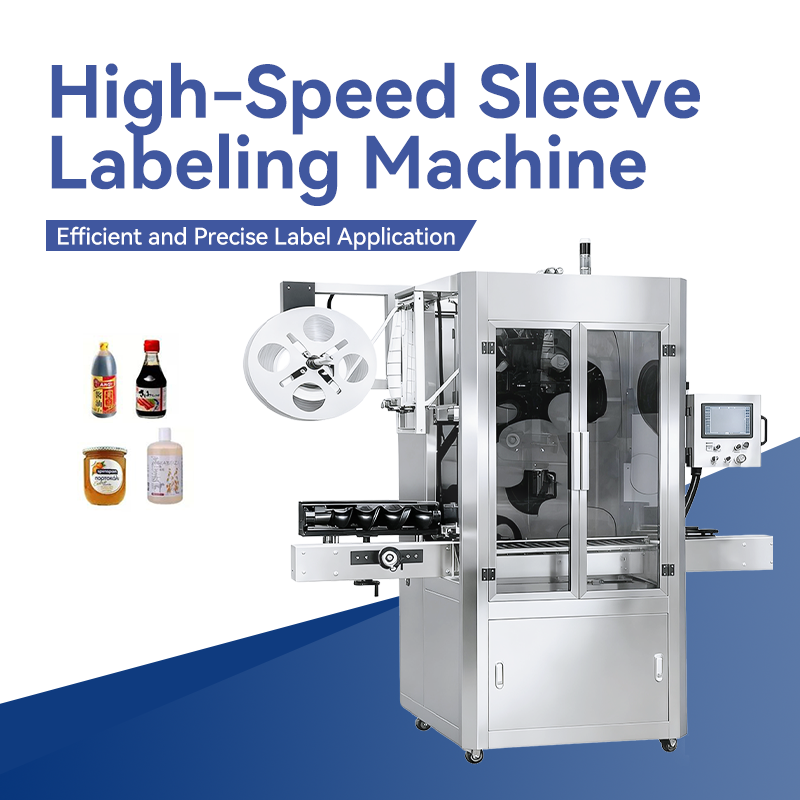 High-Speed Sleeve Labeling Machine for Efficient and Precise Label Application