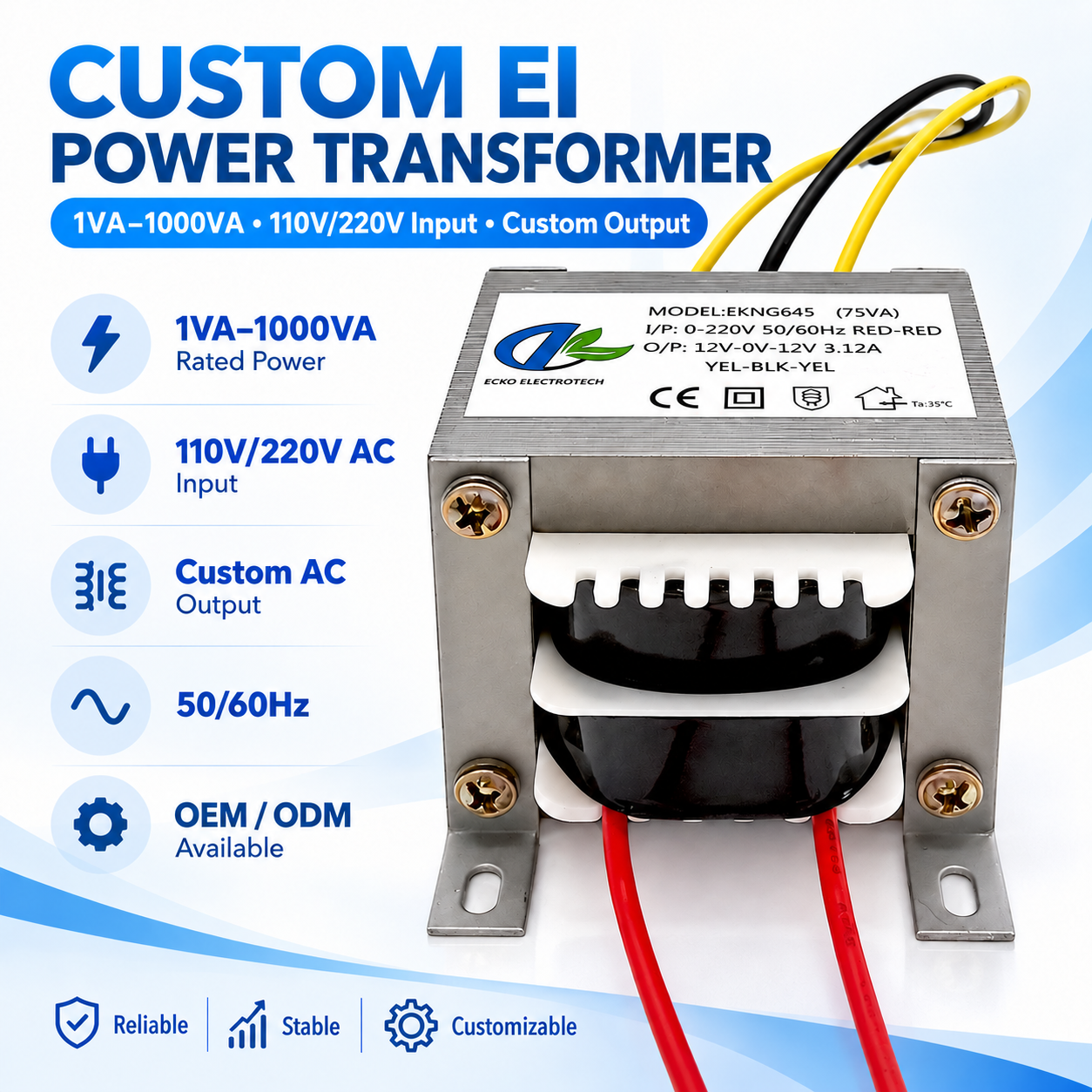 Engineering Advantages of ECKO EI Transformers