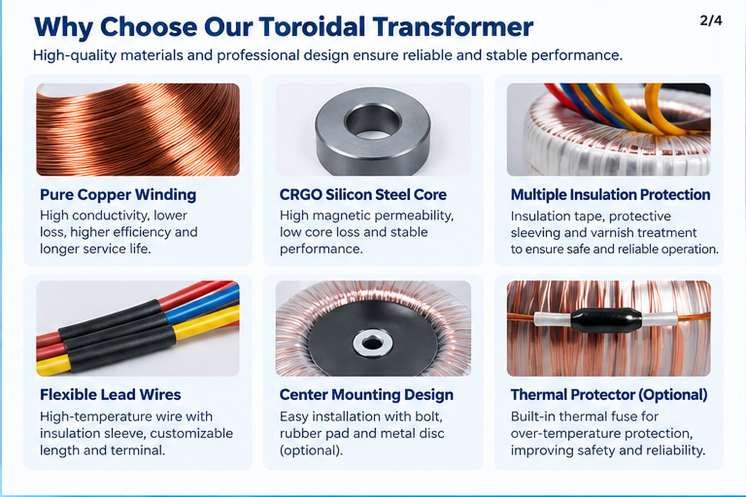 custom toroidal transformer for garage door openers-0