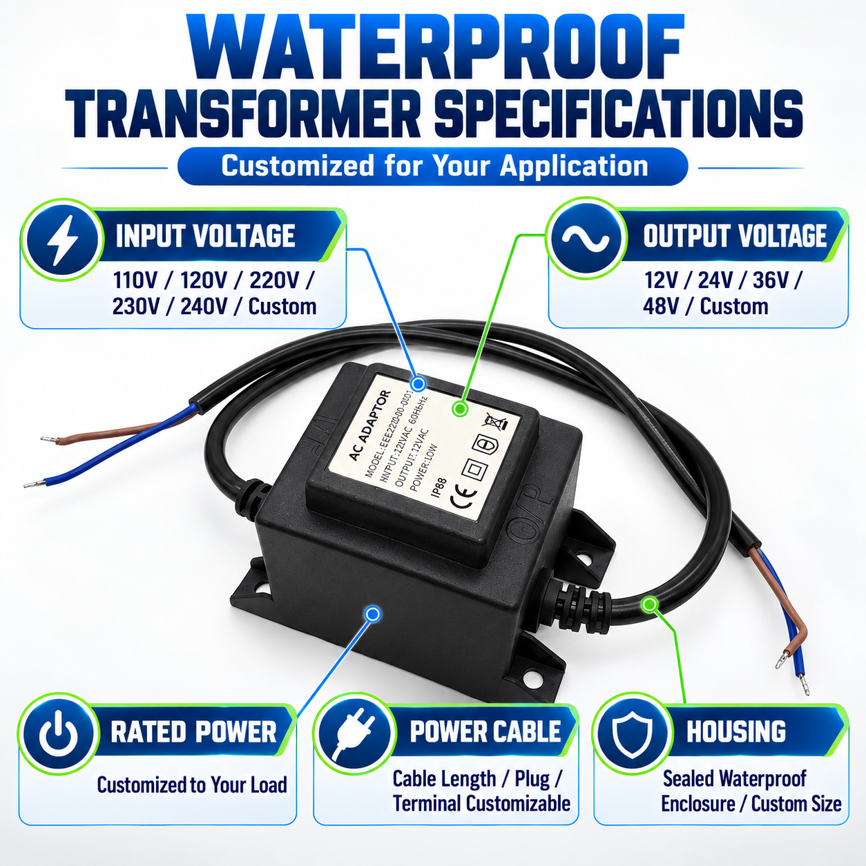 Low Voltage Transformer Specifications