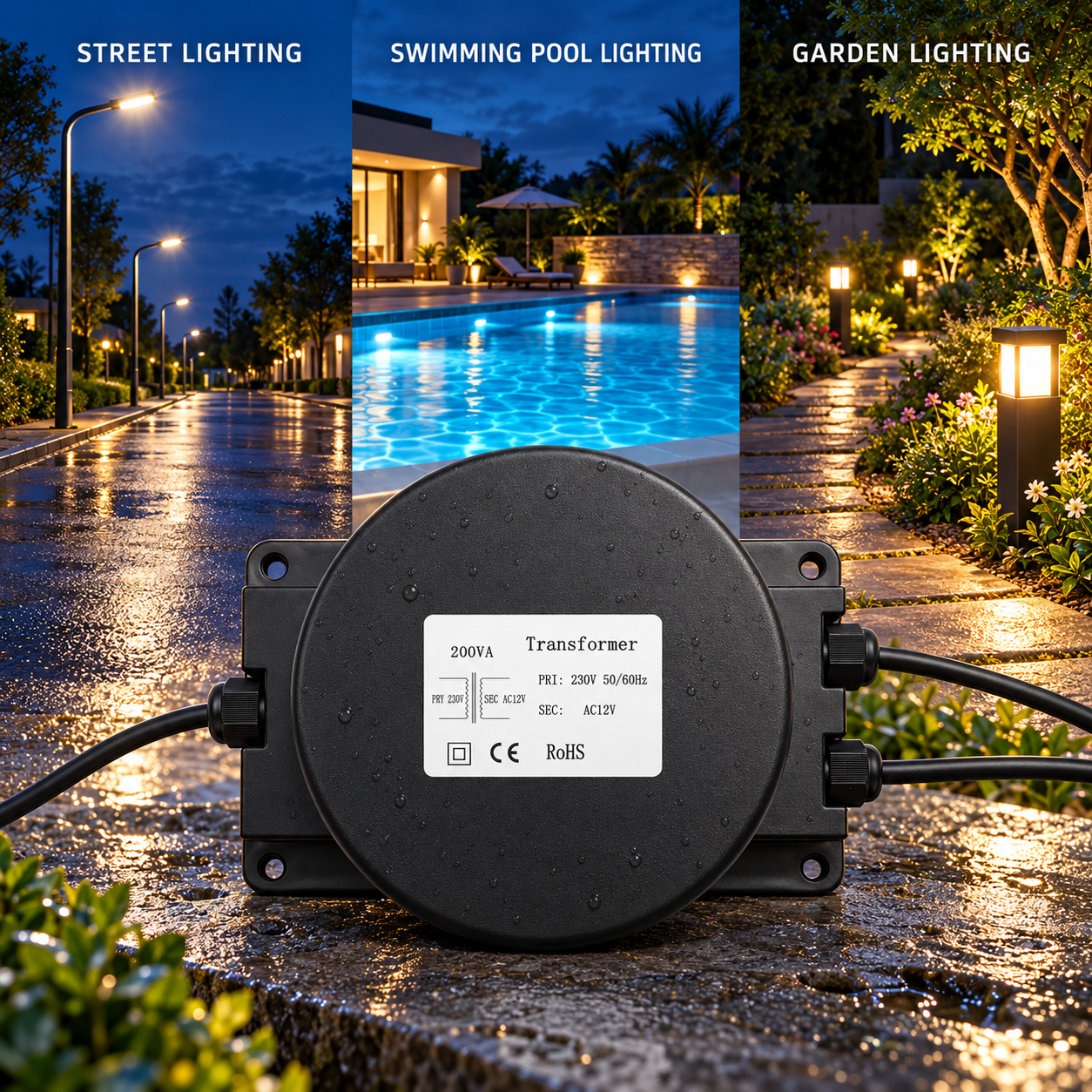 Where Waterproof Transformers Are Used?