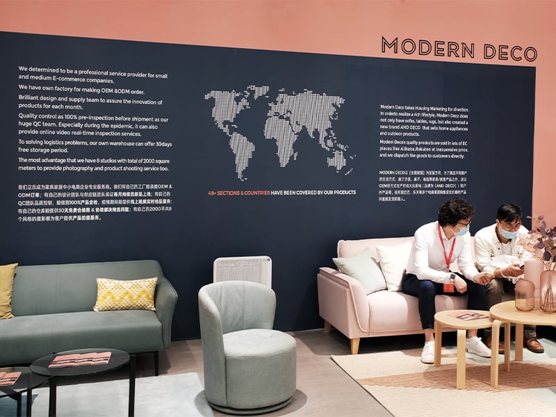 The exhibition we attended - Modern Deco