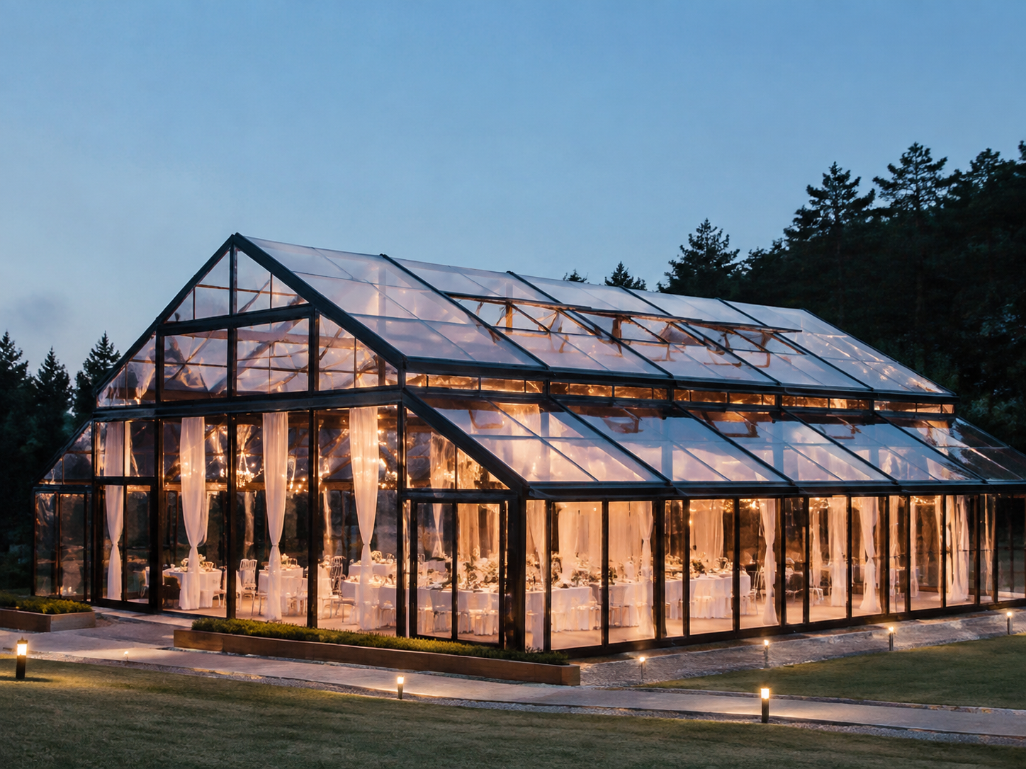 Tente atrium classique
