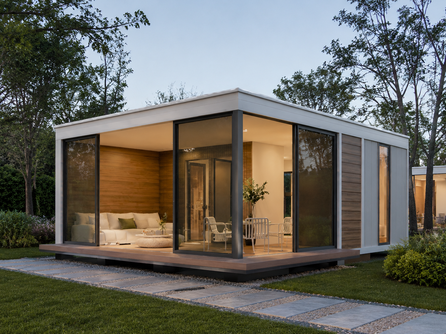 20ft Flat-Top Double-Wing Expandable Container House