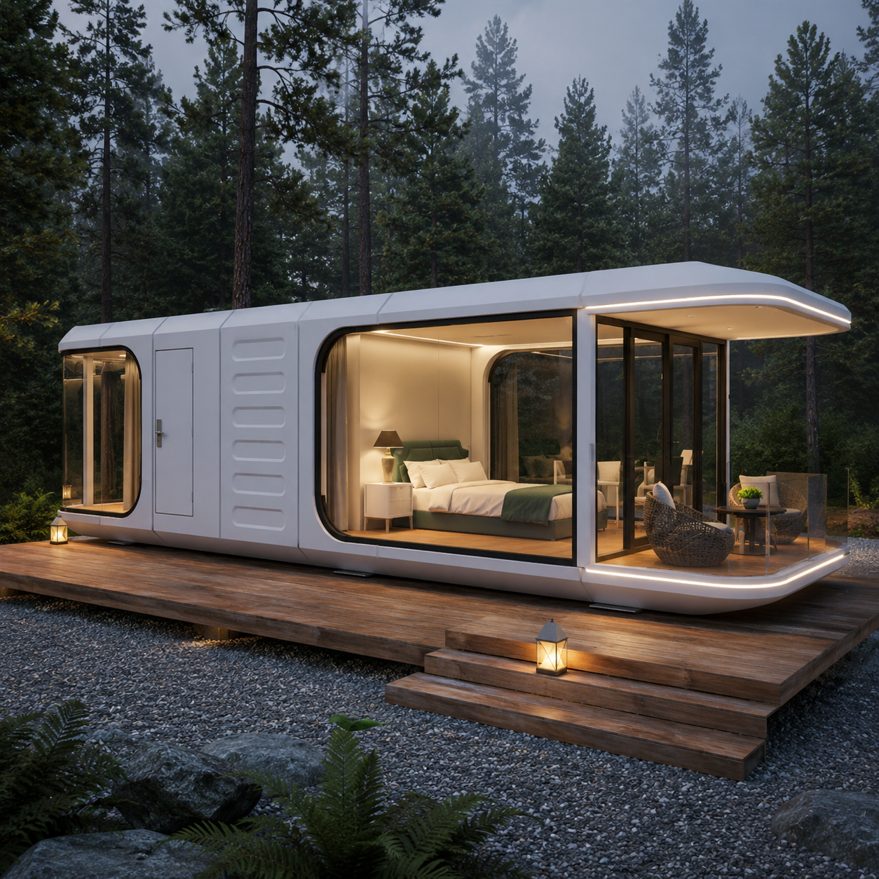 kapsul Rumah Modular 8.5 m