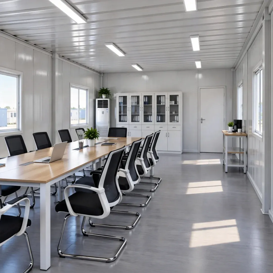 Container Office Interior