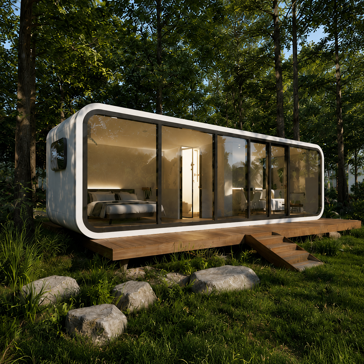 rumah Modul Kontena Kabin Apple 40 Kaki