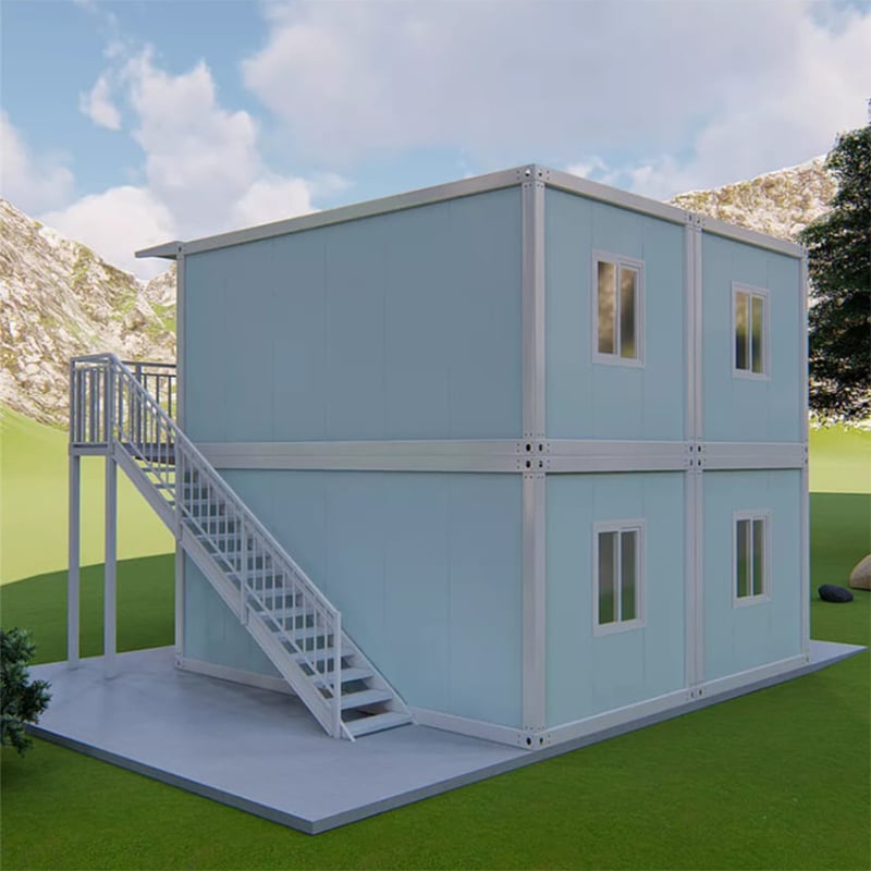 Professional Modular Container Office Solutions | 20ft 40ft Flat Pack Detachable Prefab Home with Wheels for Site Infrastructure