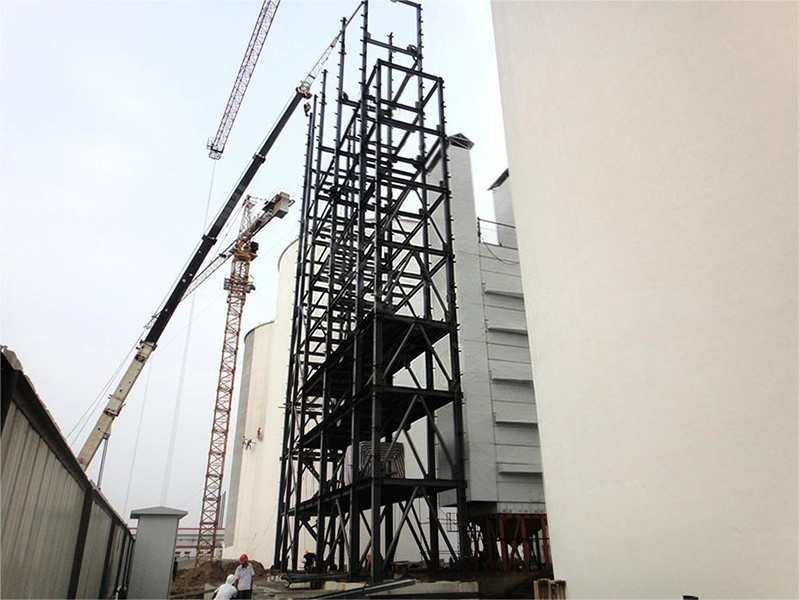 feature case pic - Shuanghui: Steel Structure Workshop Equipment Rack