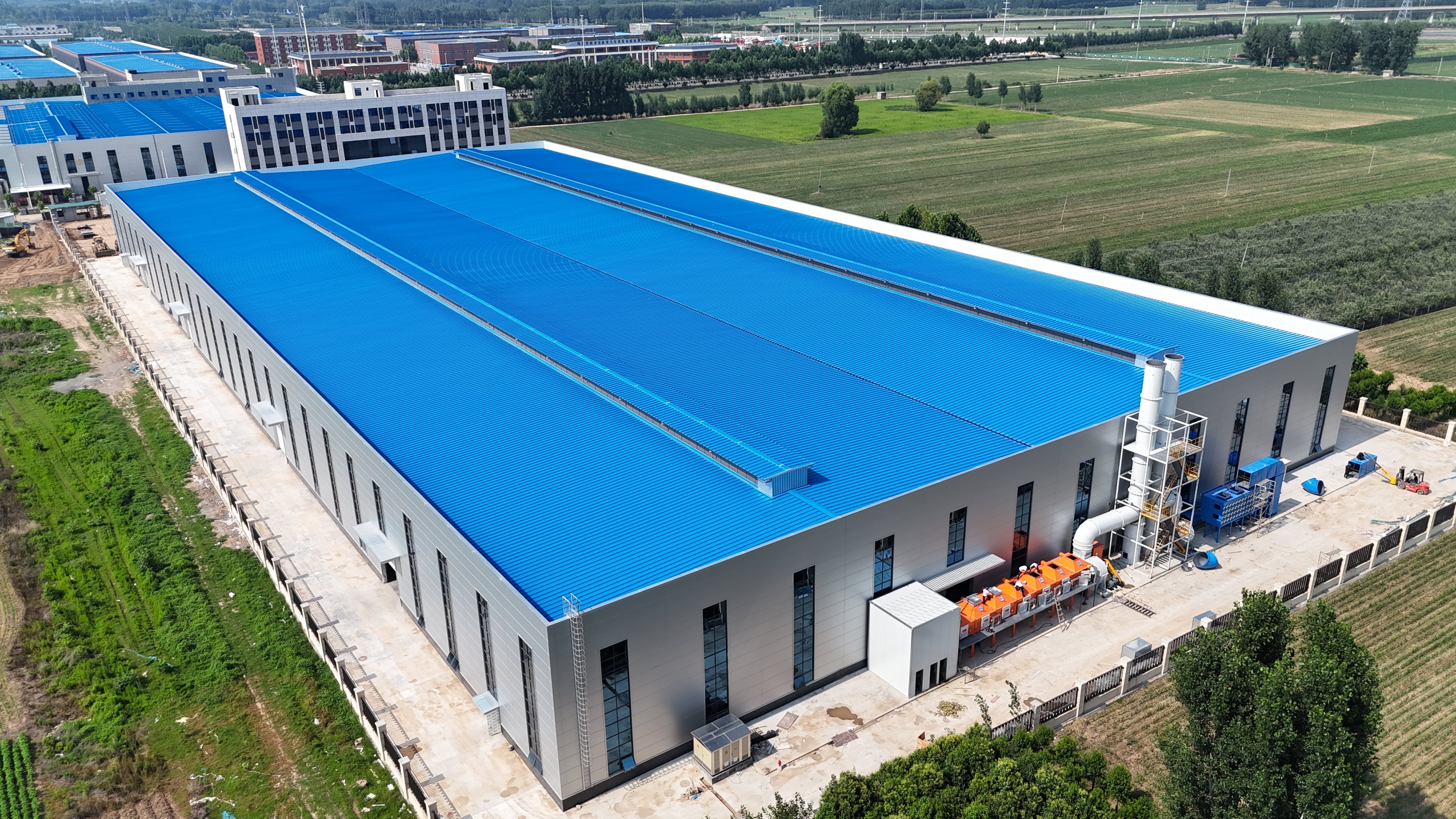 feature case pic - Weibaite: 1#Steel Structure Workshop 