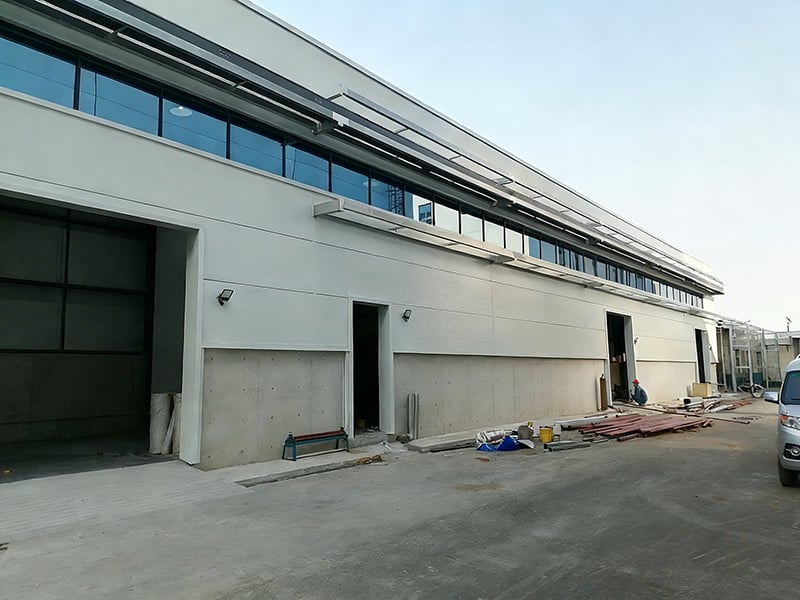 feature case pic - Fumeihuaxue: Steel Structure Auxiliary Building