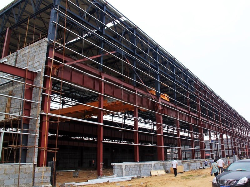 feature case pic - Dongfeng Nissan: Steel Structure Workshop