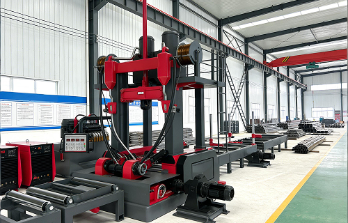 Integrated welding and assembly machine