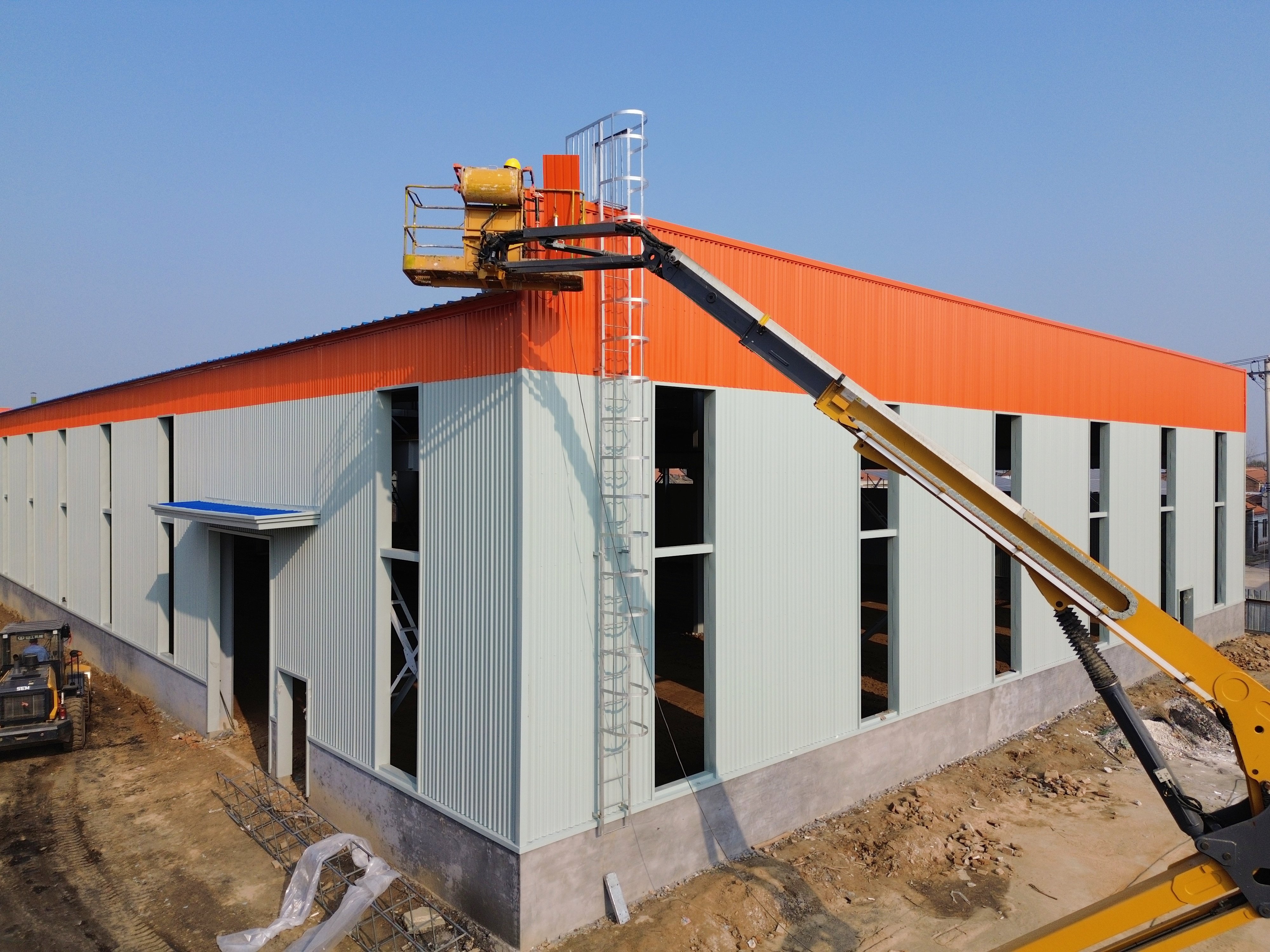 feature case pic - Delong Technology: Steel Structure Workshop Phase II